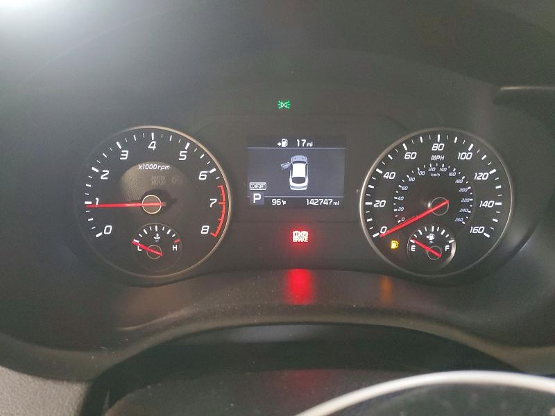 2019 Kia Stinger VIN KNAE15LA9K6049327 COPART salvage auction — REAR END, Tx - Salvage Vehicle Title, sold $2,500 on 2026-07-22 (photo 9)