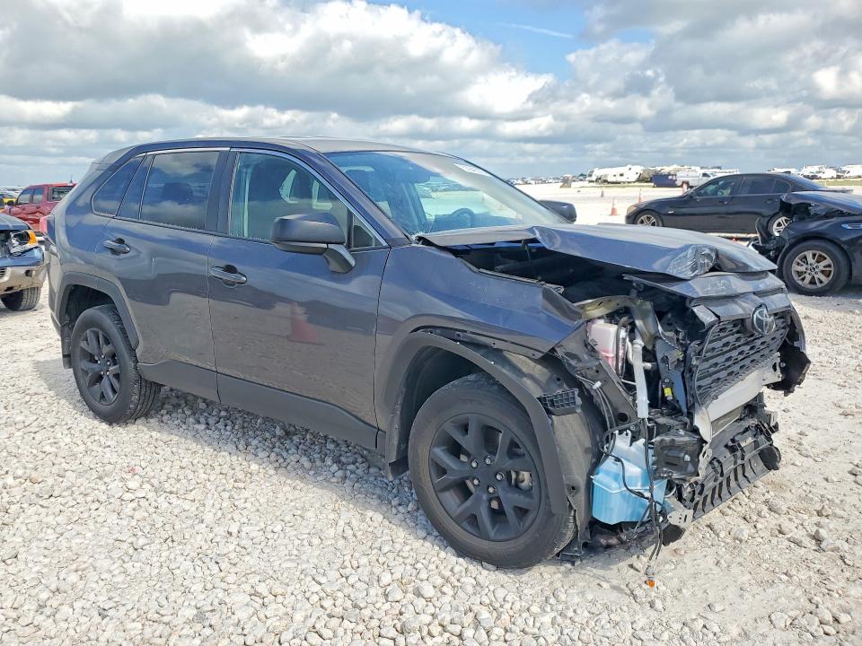 2024 Toyota Rav 4 VIN 2T3H1RFV5RW346724 COPART salvage auction — FRONT END, Tx - Salvage Vehicle Title, sold $8,400 on 2026-07-02 (photo 4)