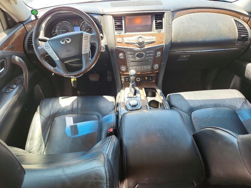 2017 Infiniti Qx80 VIN JN8AZ2NE3H9151131 COPART salvage auction — HAIL, Tx - Salvage Vehicle Title, sold $2,050 on 2026-07-31 (photo 8)