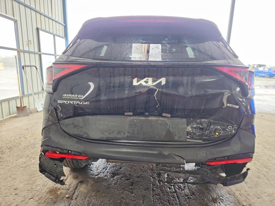 2023 Kia Sportage VIN KNDPUCAG0P7020315 COPART salvage auction — REAR END, ID - SALVAGE CERTIFICATE OF TITLE, sold $8,900 on 2026-07-28 (photo 6)