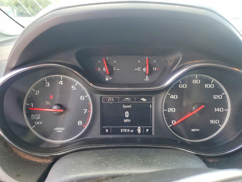 2019 Chevrolet Cruze VIN 3G1BC6SMXKS553956 COPART salvage auction — HAIL, Ok - Certificate Of Title, sold $3,450 on 2026-07-23 (photo 9)