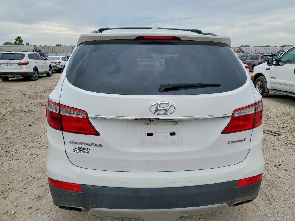 2015 Hyundai Santa fe VIN KM8SN4HFXFU095125 COPART salvage auction — FRONT END, Ks - Cert Of Title-Salvage, sold $2,150 on 2026-07-14 (photo 6)