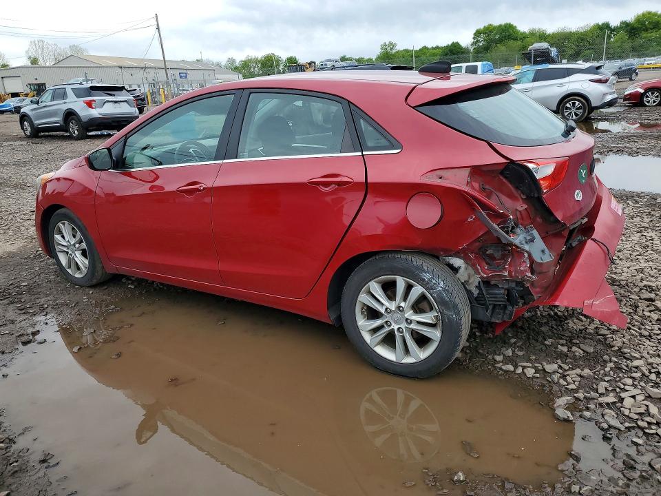 2015 Hyundai Elantra VIN KMHD35LH6FU242540 COPART salvage auction — REAR END, Pa - Certificate Of Salvage, sold $1,450 on 2026-07-08 (photo 2)