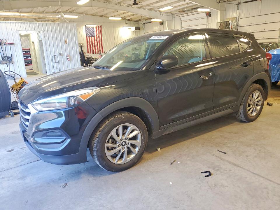 2017 Hyundai Tucson VIN KM8J23A44HU565997 COPART salvage auction — VANDALISM, Mn - Cert Of Title-Salvage, sold $300 on 2026-07-28 (photo 1)