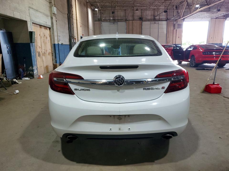 2014 Buick Regal VIN 2G4GK5EX7E9215847 COPART salvage auction — FRONT END, Mi - Certificate Of Title, sold $1,200 on 2026-07-03 (photo 6)