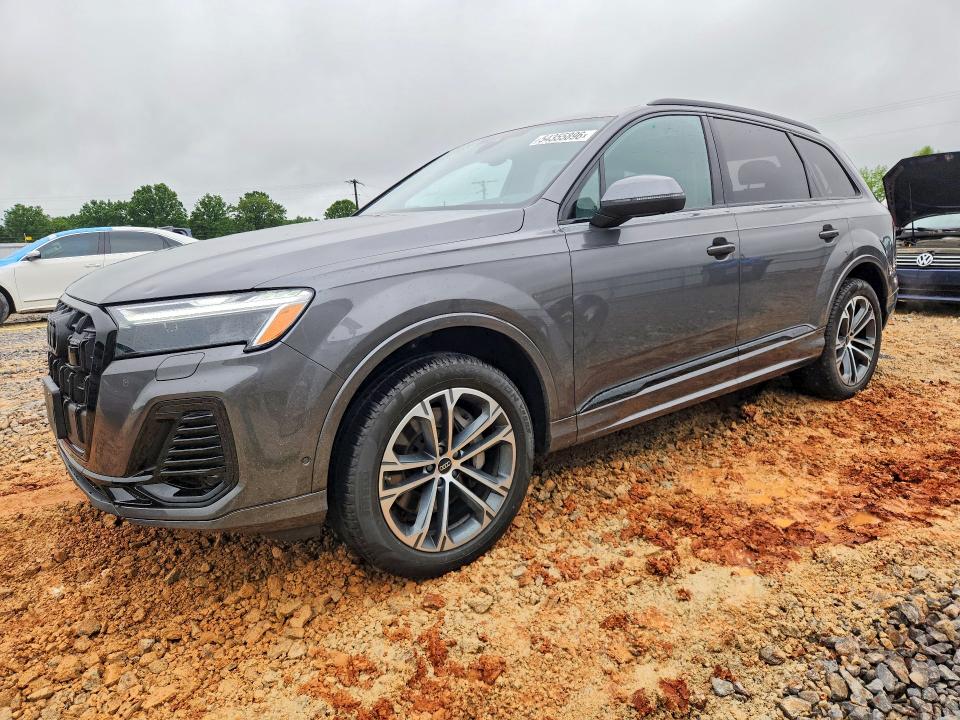 2025 Audi Q7 VIN WA1LCBF74SD009116 COPART salvage auction — HAIL, Mo - Certificate Of Title, sold $34,500 on 2026-07-13 (photo 1)
