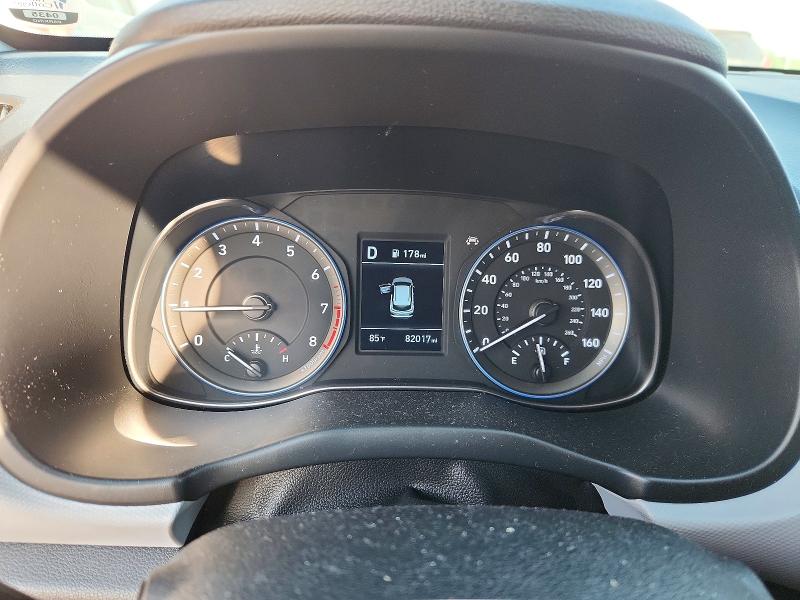 2021 Hyundai VIN KM8K12AA8MU604043 COPART salvage auction — HAIL, Ok - Cert Of Title-Salvage, sold $4,000 on 2026-07-15 (photo 9)