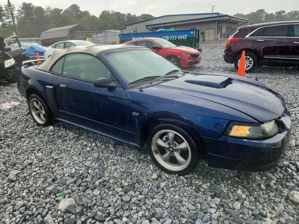 2002 Ford Mustang VIN 1FAFP45X22F161541 COPART salvage auction — FRONT END, Ga - Cert Of Title-Salvage, sold $650 on 2026-07-09 (photo 4)