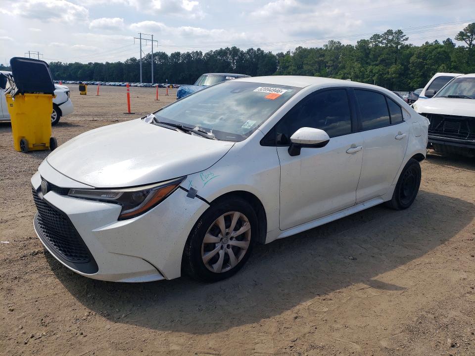 2020 Toyota VIN JTDEPRAE8LJ081859 COPART salvage auction — REAR END, La - Cert Of Title-Salvage, sold $5,300 on 2026-07-17 (photo 1)