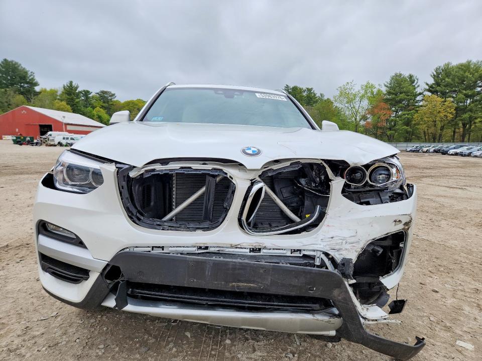 2019 BMW X3 VIN 5UXTR9C5XKLP91250 COPART salvage auction — FRONT END, Id - Salvage Certificate Of Title, sold $4,200 on 2026-07-23 (photo 5)
