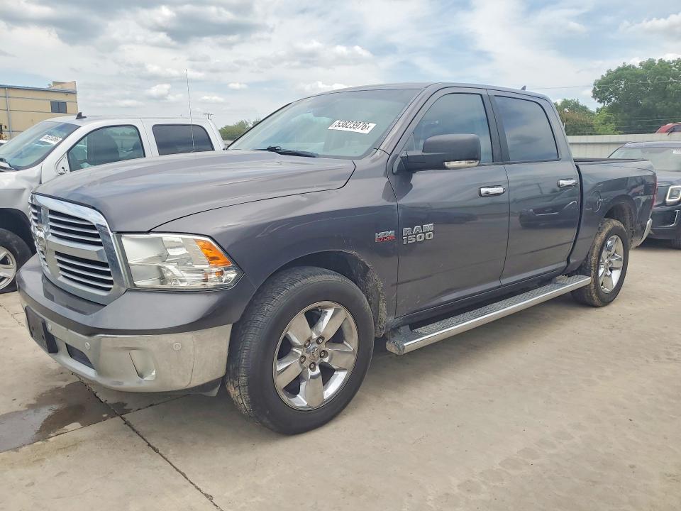 2016 Ram 1500 VIN 1C6RR6LT8GS155486 COPART salvage auction — HAIL, Tx - Certificate Of Title, sold $6,000 on 2026-07-02 (photo 1)
