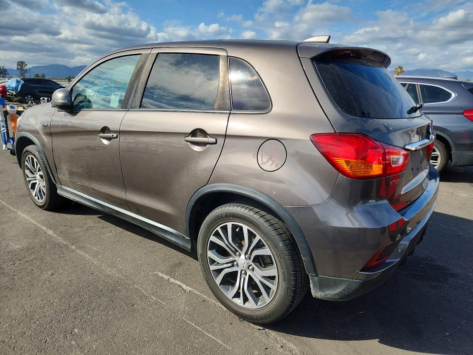 2018 Mitsubishi Outlander VIN JA4AP3AU6JZ005830 COPART salvage auction — SIDE, Ca - Salvage Certificate, sold $2,550 on 2026-07-13 (photo 2)