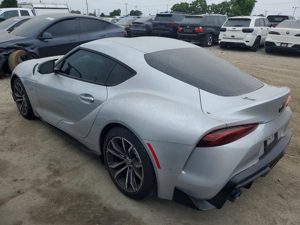 2022 Toyota Supra VIN WZ1DB2C06NW048935 COPART salvage auction — FRONT END, Ca - Salvage Certificate, sold $17,100 on 2026-07-20 (photo 2)