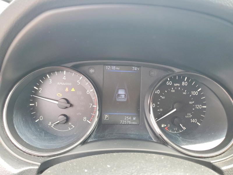 2019 Nissan Rogue VIN JN8AT2MT9KW261028 COPART salvage auction — REAR END, Sc - Cert Of Title-Salvage, sold $4,100 on 2026-07-07 (photo 9)