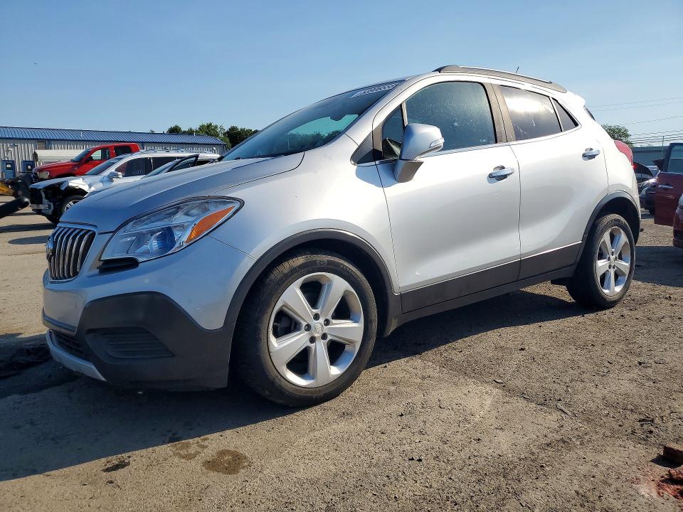 2016 Buick Encore VIN KL4CJASB7GB730687 COPART salvage auction — FRONT END, Pa - Certificate Of Salvage, sold $1,350 on 2026-07-07 (photo 1)
