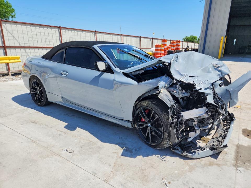 2023 BMW VIN WBA23AT0XPCL29098 COPART salvage auction — FRONT END, Tx - Certificate Of Title, sold $7,200 on 2026-07-28 (photo 4)