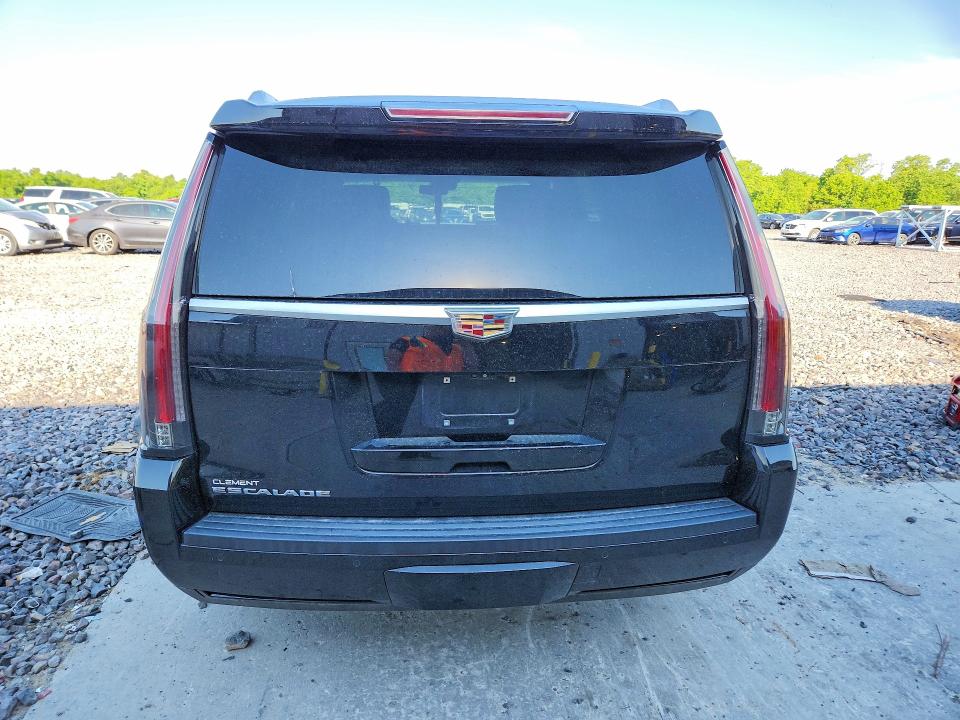2018 Cadillac Escalade VIN 1GYS4DKJ9JR136094 COPART salvage auction — FRONT END, Mo - Salvage Certificate Of Title, sold $10,600 on 2026-07-28 (photo 6)