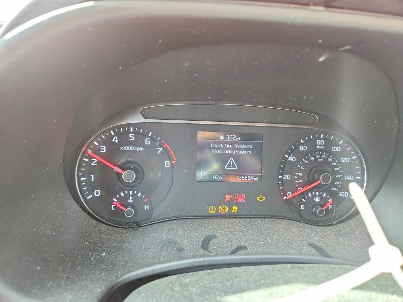 2021 Kia VIN KNDJ23AU2M7144762 COPART salvage auction — SIDE, Tx - Salvage Vehicle Title, sold $2,250 on 2026-07-06 (photo 9)