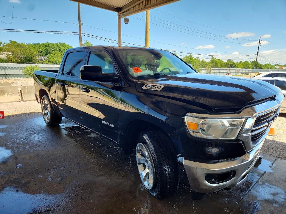 2021 Ram 1500 VIN 1C6SRFFT0MN803958 COPART salvage auction — FRONT END, Tx - Certificate Of Title, sold $6,500 on 2026-07-02 (photo 4)
