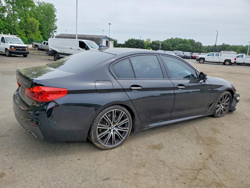 2018 BMW 5er VIN WBAJE5C59JWA96560 COPART salvage auction — FRONT END, Ma - Cert Of Title-Salvage, sold $7,400 on 2026-07-07 (photo 3)