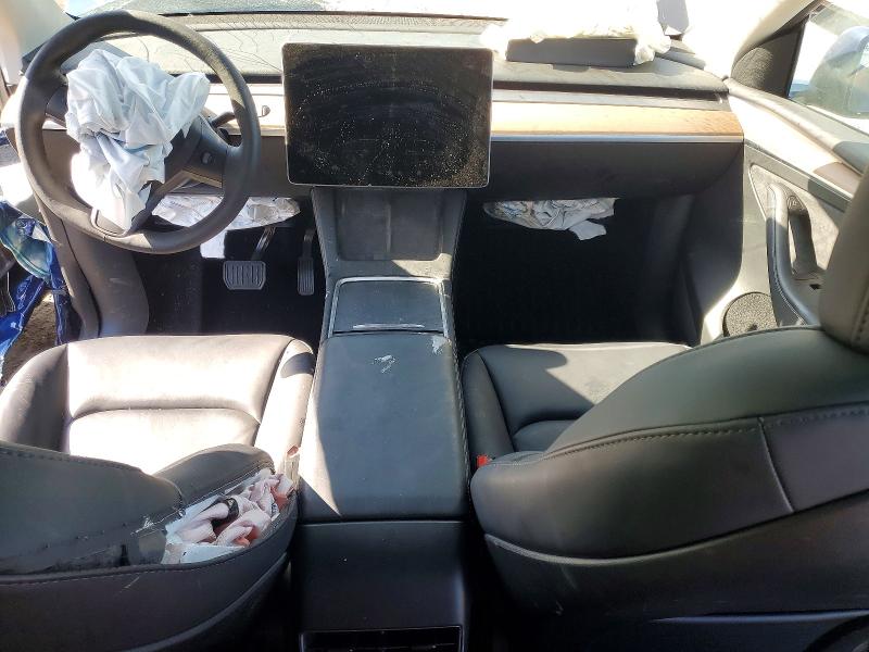 2024 Tesla Model y VIN 7SAYGDEE9RF983496 COPART salvage auction — FRONT END, Ca - Salvage Certificate, sold $2,550 on 2026-07-02 (photo 8)