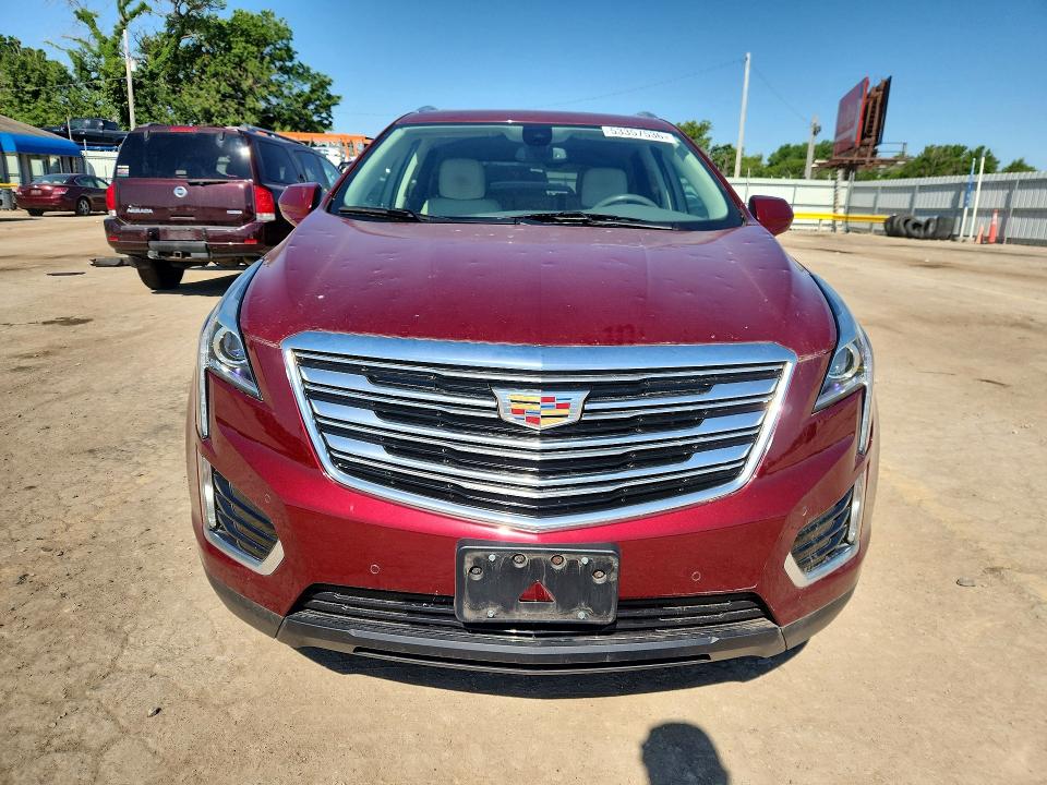 2017 Cadillac Xt5 VIN 1GYKNBRSXHZ118231 COPART salvage auction — HAIL, Ks - Cert Of Title-Salvage, sold $7,000 on 2026-07-22 (photo 5)