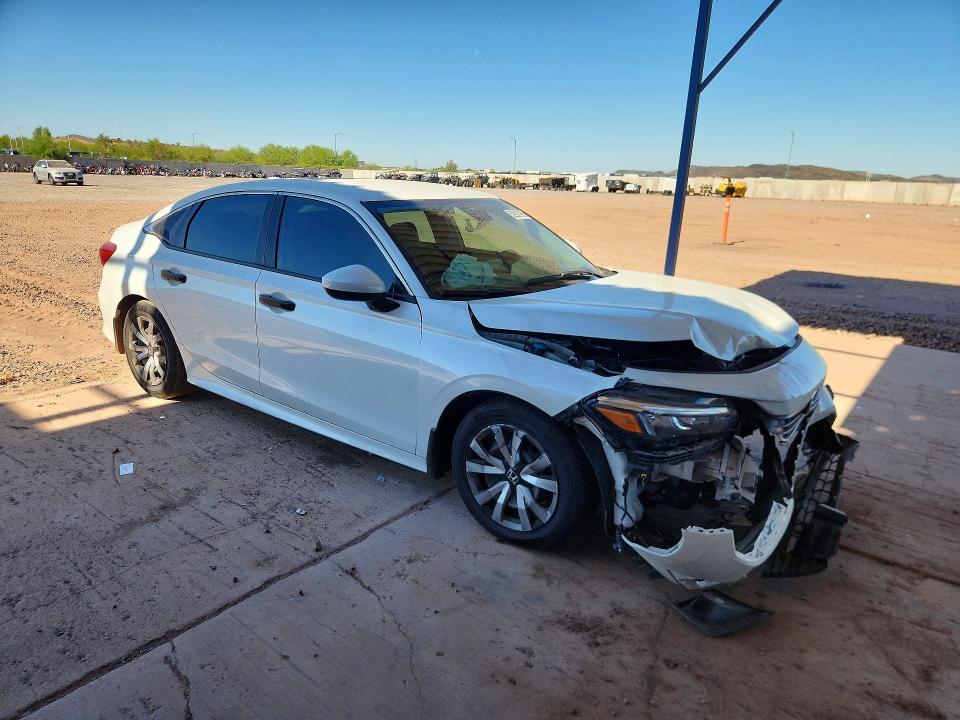 2023 Honda Civic VIN 2HGFE2F28PH533222 COPART salvage auction — FRONT END, Az - Cert Of Title - Salvage, sold $4,600 on 2026-07-02 (photo 4)