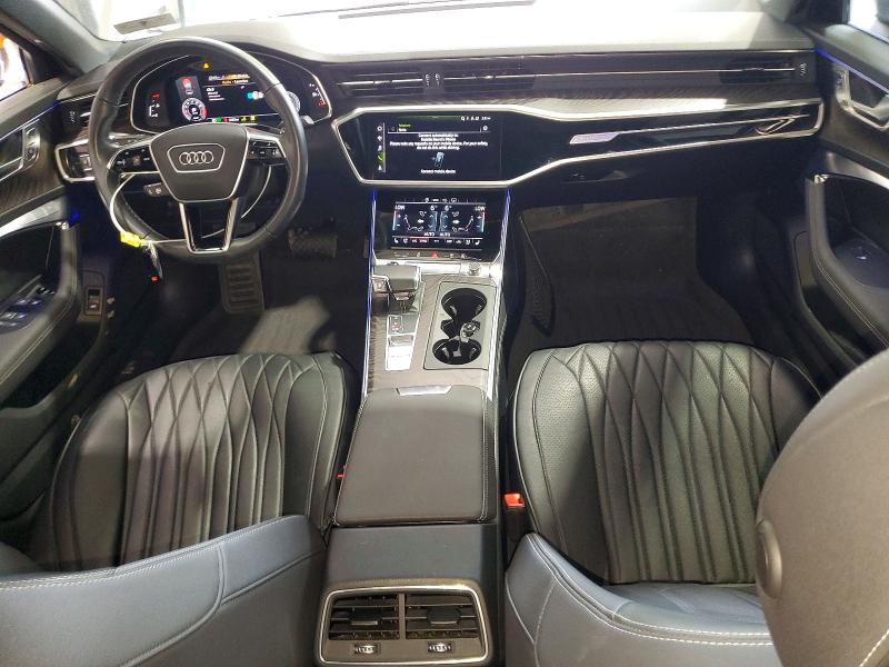 2021 Audi VIN WAUL2AF21MN043483 COPART salvage auction — ROLLOVER, Wv - Salvage Certificate, sold $175 on 2026-07-30 (photo 8)