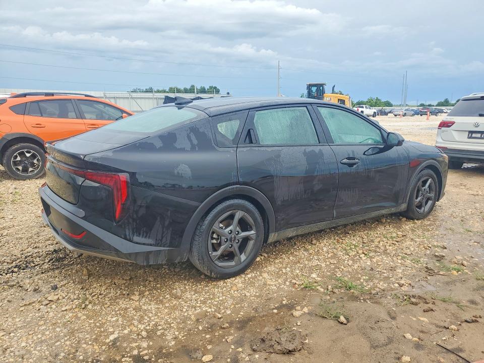 2025 Kia K4 VIN 3KPFT4DE1SE053542 COPART salvage auction — WATER/FLOOD, Tx - Salvage Title-Flood Damage, sold $4,350 on 2026-07-09 (photo 3)