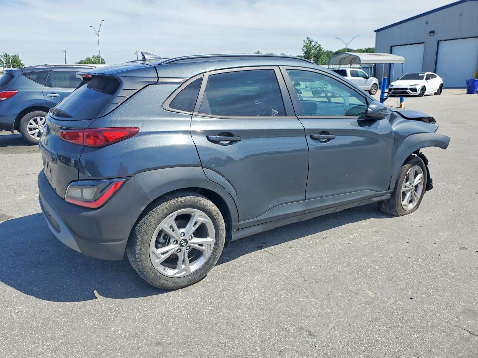 2022 Hyundai Kona VIN KM8K32AB2NU865687 COPART salvage auction — FRONT END, Nc - Salvage Certificate Of Title, sold $1,150 on 2026-07-16 (photo 3)