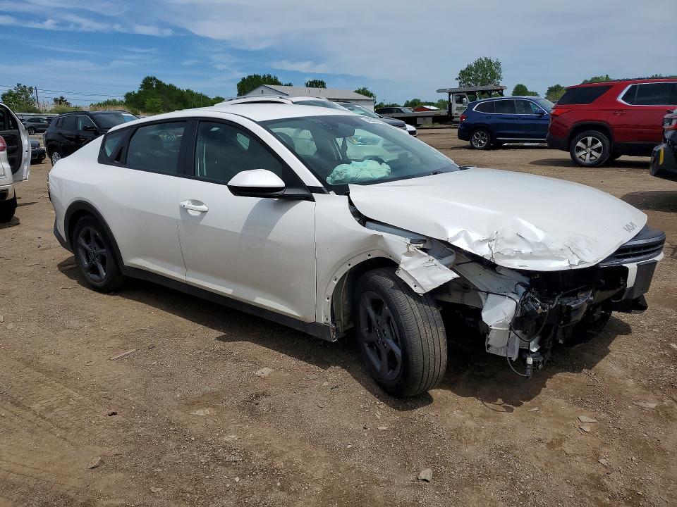 2025 Kia K4 VIN 3KPFT4DE9SE100297 COPART salvage auction — FRONT END, OH - CERT OF TITLE-SALVAGE, sold $6,100 on 2026-07-02 (photo 4)