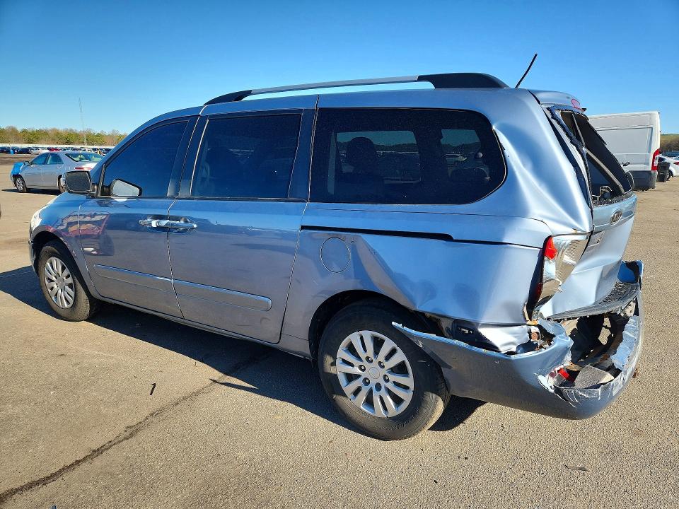 2011 Kia SEDONA VIN KNDMG4C75B6385116 COPART salvage auction — REAR END, Ny - Mv-907A Salvage Certificate, sold $575 on 2026-07-06 (photo 2)