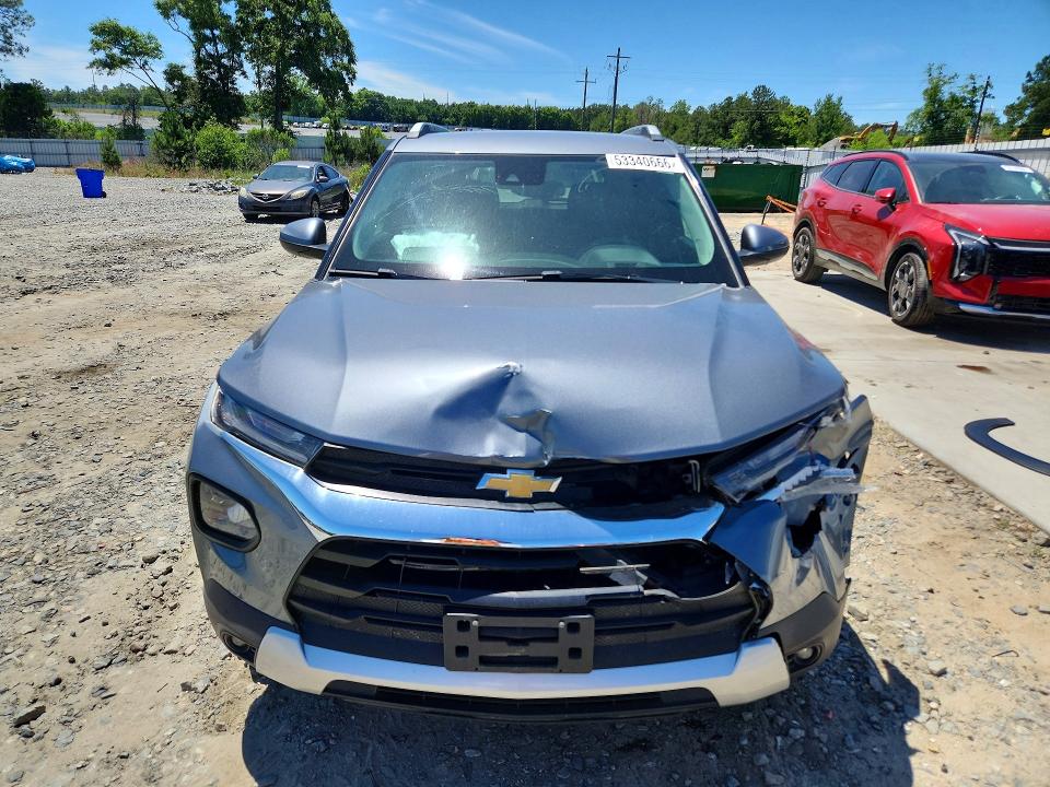 2022 Chevrolet Trailblazer VIN KL79MPSL6NB011265 COPART salvage auction — FRONT END, GA - CERT OF TITLE-SALVAGE, sold $2,700 on 2026-07-02 (photo 5)