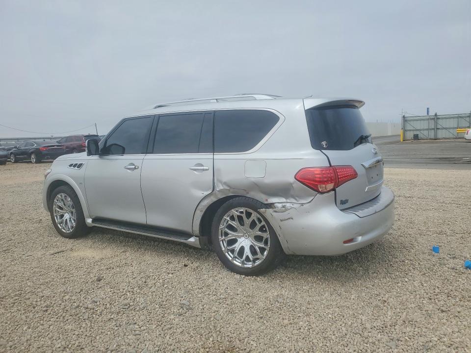 2017 Infiniti VIN JN8AZ2NE0H9153970 COPART salvage auction — REAR END, Tx - Salvage Vehicle Title, sold $3,550 on 2026-07-14 (photo 2)