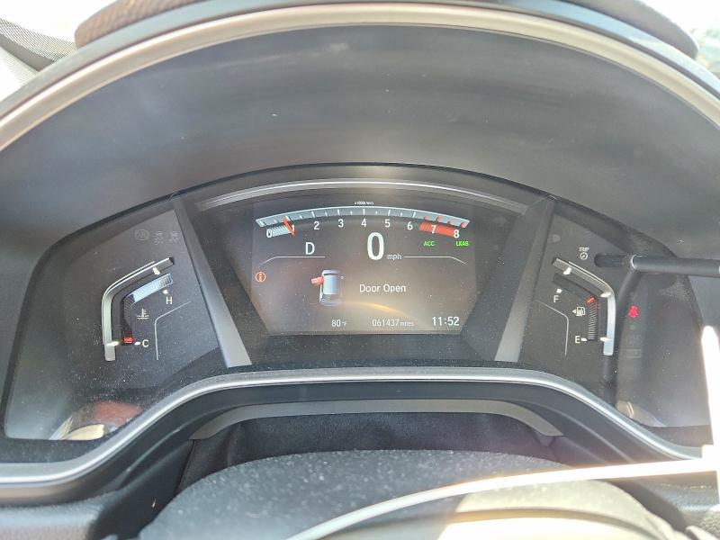 2020 Honda Cr-v VIN 7FARW1H89LE022630 COPART salvage auction — HAIL, Ks - Cert Of Title-Salvage, sold $11,300 on 2026-07-15 (photo 9)