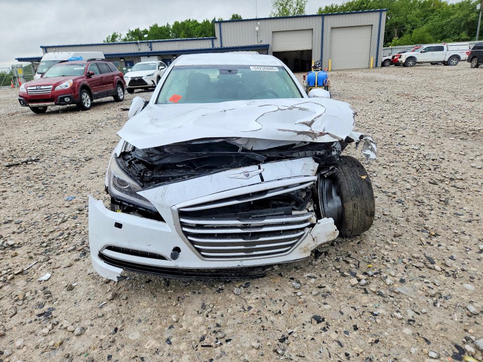2016 Hyundai VIN KMHGN4JE2GU109317 COPART salvage auction — FRONT END, Mi - Certificate Of Title, sold $200 on 2026-07-23 (photo 5)