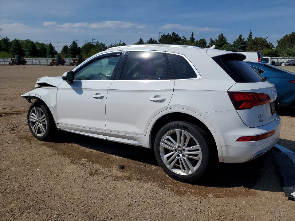 2018 Audi Q5 VIN WA1BNAFYXJ2002724 COPART salvage auction — FRONT END, Il - Salvage Certificate, sold $3,350 on 2026-07-09 (photo 2)