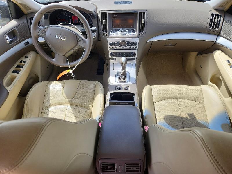 2009 Infiniti G37 VIN JNKCV61E09M013945 COPART salvage auction — FRONT END, CA - SALVAGE CERTIFICATE, sold $1,800 on 2026-07-13 (photo 8)