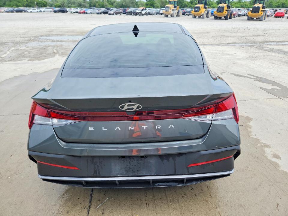 2024 Hyundai Elantra VIN KMHLL4DG0RU713713 COPART salvage auction — FRONT END, Il - Salvage Certificate, sold $6,100 on 2026-07-13 (photo 6)
