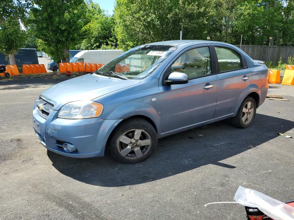 2008 Chevrolet Aveo VIN KL1TG56638B043370 COPART salvage auction — SIDE, Or - Salvage Title Certificate, sold $225 on 2026-07-20 (photo 1)