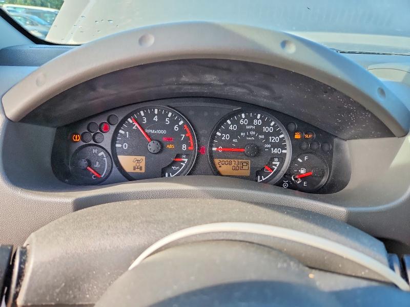 2005 Nissan Xterra VIN 5N1AN08W65C618889 COPART salvage auction — FRONT END, AL - CERT OF TITLE-SALVAGE TITLE, sold $350 on 2026-07-08 (photo 9)