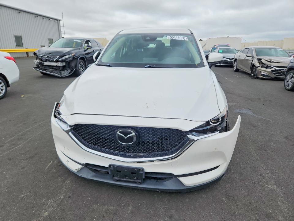 2018 Mazda VIN JM3KFABM3J1445705 COPART salvage auction — FRONT END, Ca - Salvage Certificate, sold $2,150 on 2026-07-22 (photo 5)