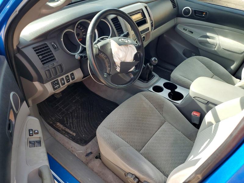 2009 Toyota Tacoma VIN 5TETX22N49Z654350 COPART salvage auction — FRONT END, Sc - Cert Of Title-Salvage, sold $5,700 on 2026-07-10 (photo 8)