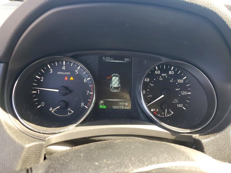 2017 Nissan Rogue VIN 5N1AT2MV4HC811349 COPART salvage auction — FRONT END, AL - CERT OF TITLE-SALVAGE TITLE, sold $1,250 on 2026-07-02 (photo 9)