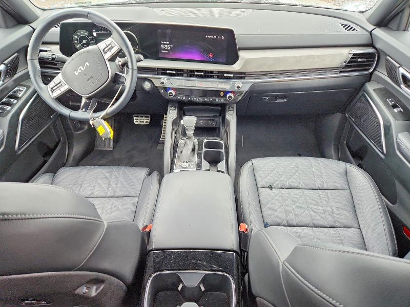 2025 Kia Telluride VIN 5XYP5DGC8SG670688 COPART salvage auction — HAIL, Mo - Salvage Certificate Of Title, sold $22,700 on 2026-07-27 (photo 8)