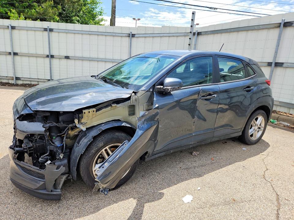 2021 Hyundai Kona VIN KM8K12AA3MU604063 COPART salvage auction — FRONT END, OH - PUBLIC REPO SALE - CLEAN, sold $125 on 2026-07-28 (photo 1)
