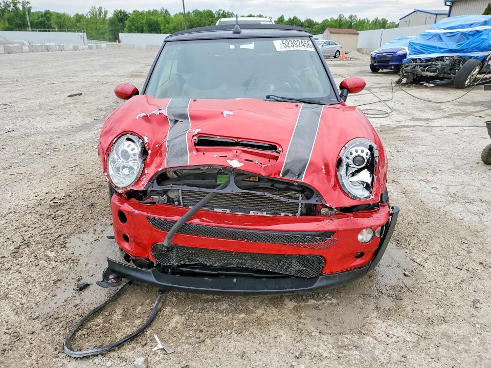 2006 Mini Cooper VIN WMWRH33576TL93010 COPART salvage auction — FRONT END, Ky - Bill Of Sale/Part Only/No Titl, sold $675 on 2026-07-02 (photo 5)
