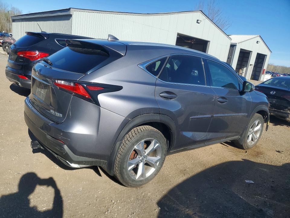 2015 Lexus Nx VIN JTJBARBZ2F2003899 COPART salvage auction — FRONT END, On - Permit Salvage, sold $7,200 on 2026-07-14 (photo 3)