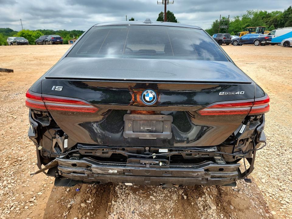 2024 BMW I5 VIN WBY33FK04RCR17330 COPART salvage auction — FRONT END, Nc - Salvage Certificate Of Title, sold $225 on 2026-07-27 (photo 6)