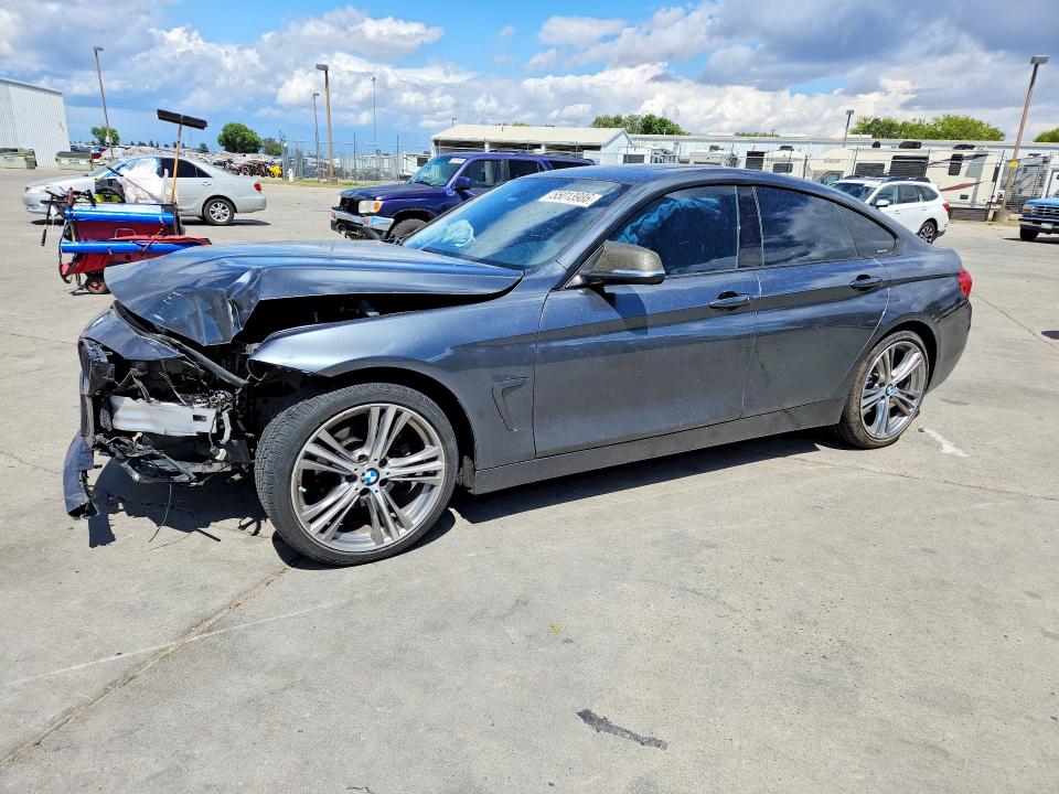 2017 BMW 4er VIN WBA4F7C52HG786495 COPART salvage auction — FRONT END, Ca - Salvage Certificate, sold $2,450 on 2026-07-13 (photo 1)